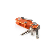 Custom Design Aluminum Key Holder Metal Compact Portable Keys Organizer
